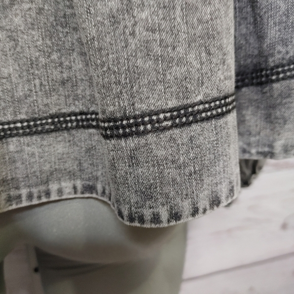 FREE People denim peplum top size XS - Picture 11 of 15